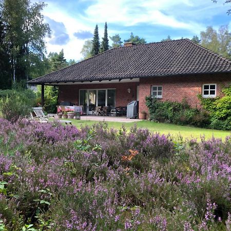 Landhaus mitten in der Lüneburger Heide Undeloh Exterior foto